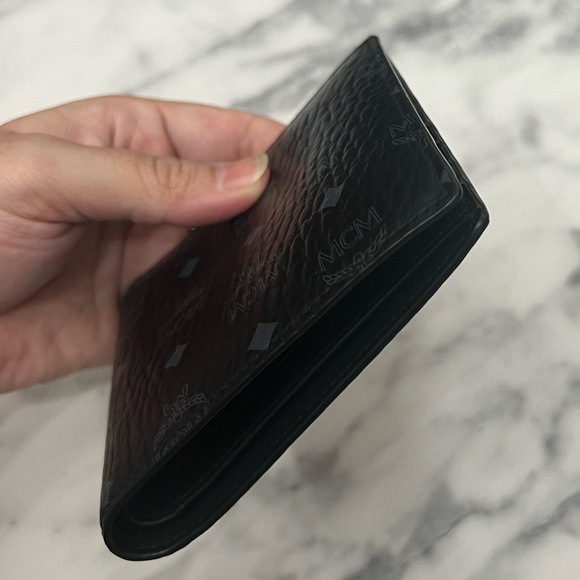 Vintage MCM | Men’s Visetos Bifold Wallet Black - Picture 5 of 10